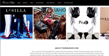 immagine del sito Fiorinishop
